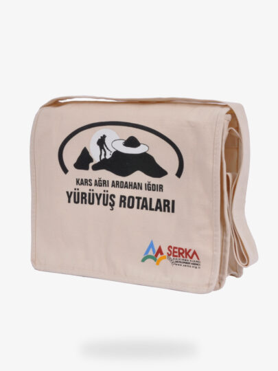 Lacivert Kanvas Postacı Çanta