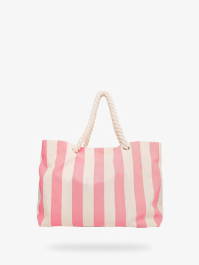 Dikey Çizgili Plaj Çantası