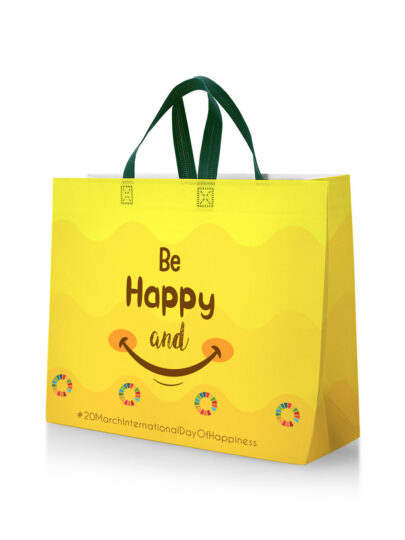 Dünya Mutluluk Günü, SDSN | Ultrasonik Alışveriş Çantası