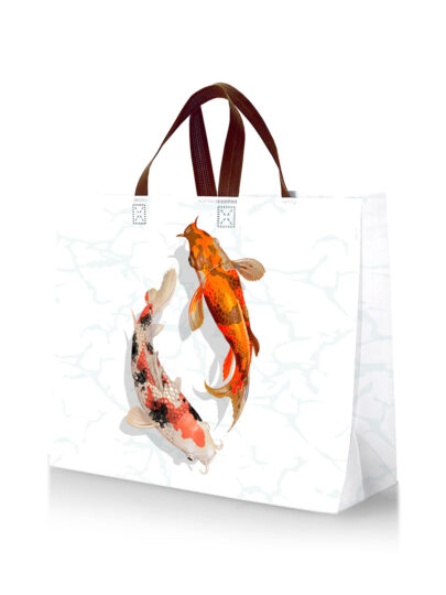 Balık Desenli Ultrasonik Çanta