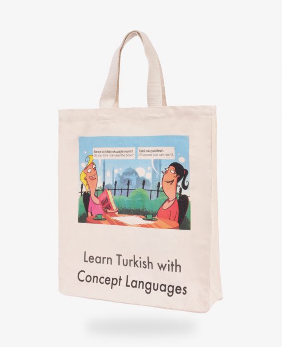 Concept Languages Körüklü Kanvas Çanta