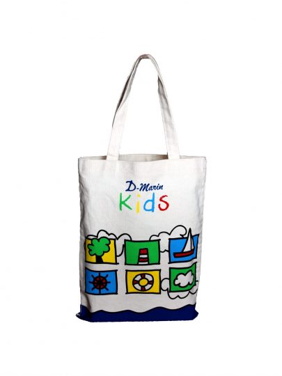 D-Marin Kids Baskılı Kanvas Çanta | K25
