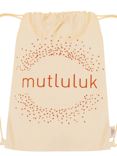 Mutluluk Sembollü Bez Çanta | Sihirli Semboller