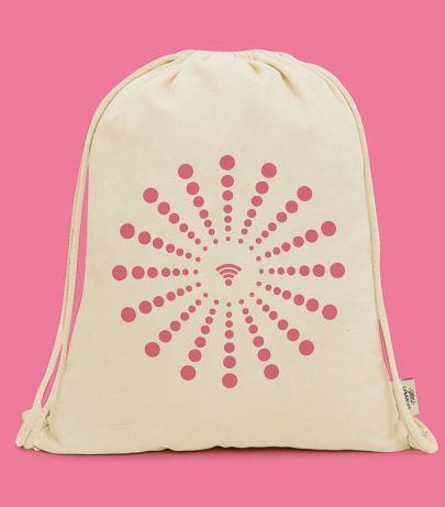 Sevgi Sembollü İpli Çanta | Sihirli Semboller