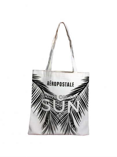 Sun Baskılı Kanvas Çanta | K28