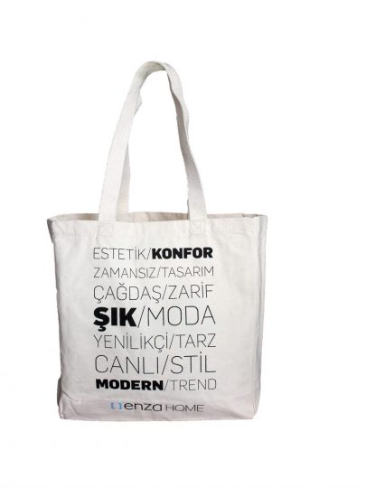 Enza Home Baskılı Kanvas Çanta | K17